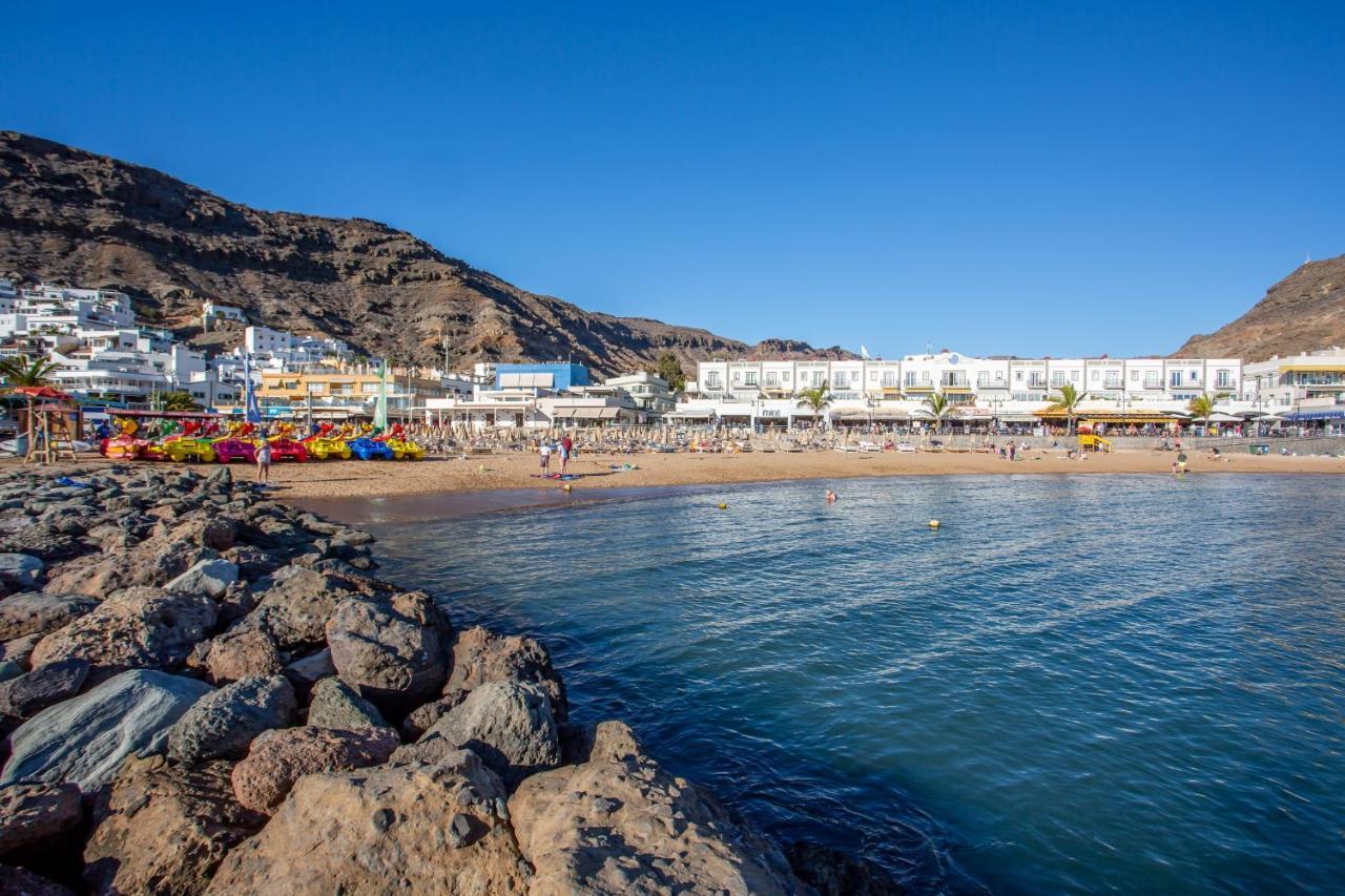 Ribera Del Puerto - Luxe Apartement With Great Terrace And Sea View Puerto De Mogan Extérieur photo
