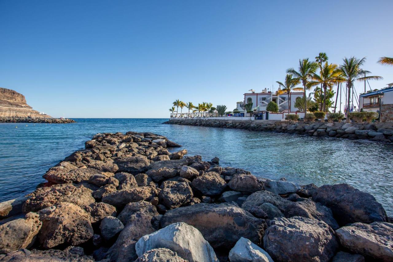 Ribera Del Puerto - Luxe Apartement With Great Terrace And Sea View Puerto De Mogan Extérieur photo