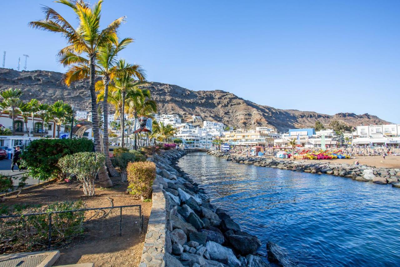 Ribera Del Puerto - Luxe Apartement With Great Terrace And Sea View Puerto De Mogan Extérieur photo