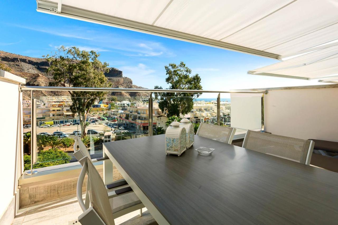 Ribera Del Puerto - Luxe Apartement With Great Terrace And Sea View Puerto De Mogan Extérieur photo