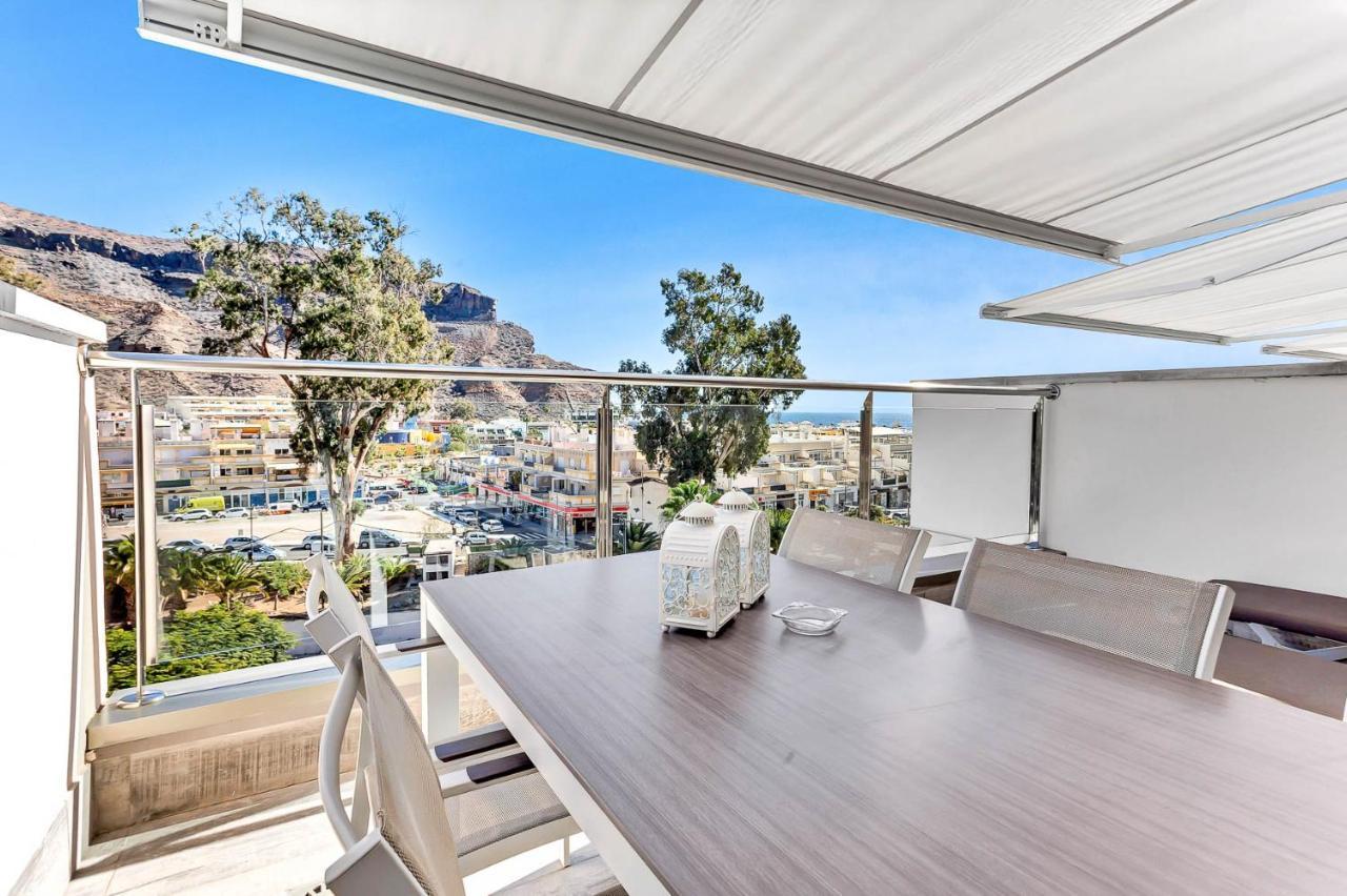 Ribera Del Puerto - Luxe Apartement With Great Terrace And Sea View Puerto De Mogan Extérieur photo